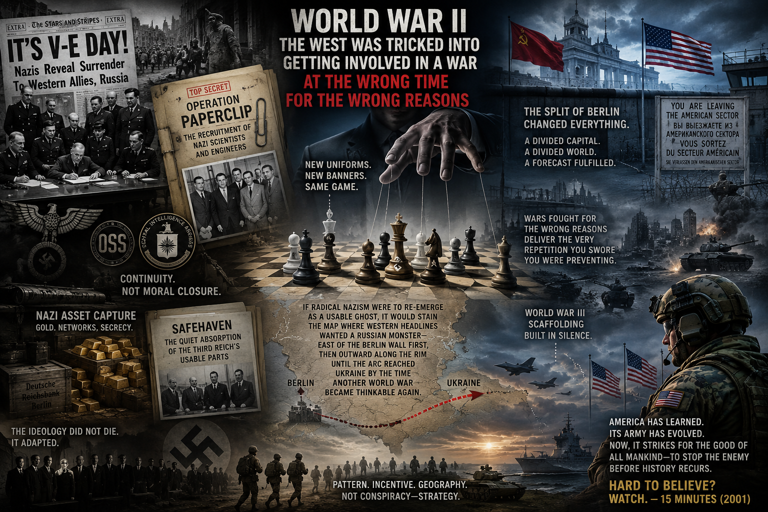 WW2 — mission failed vs victory story (Coda lane)