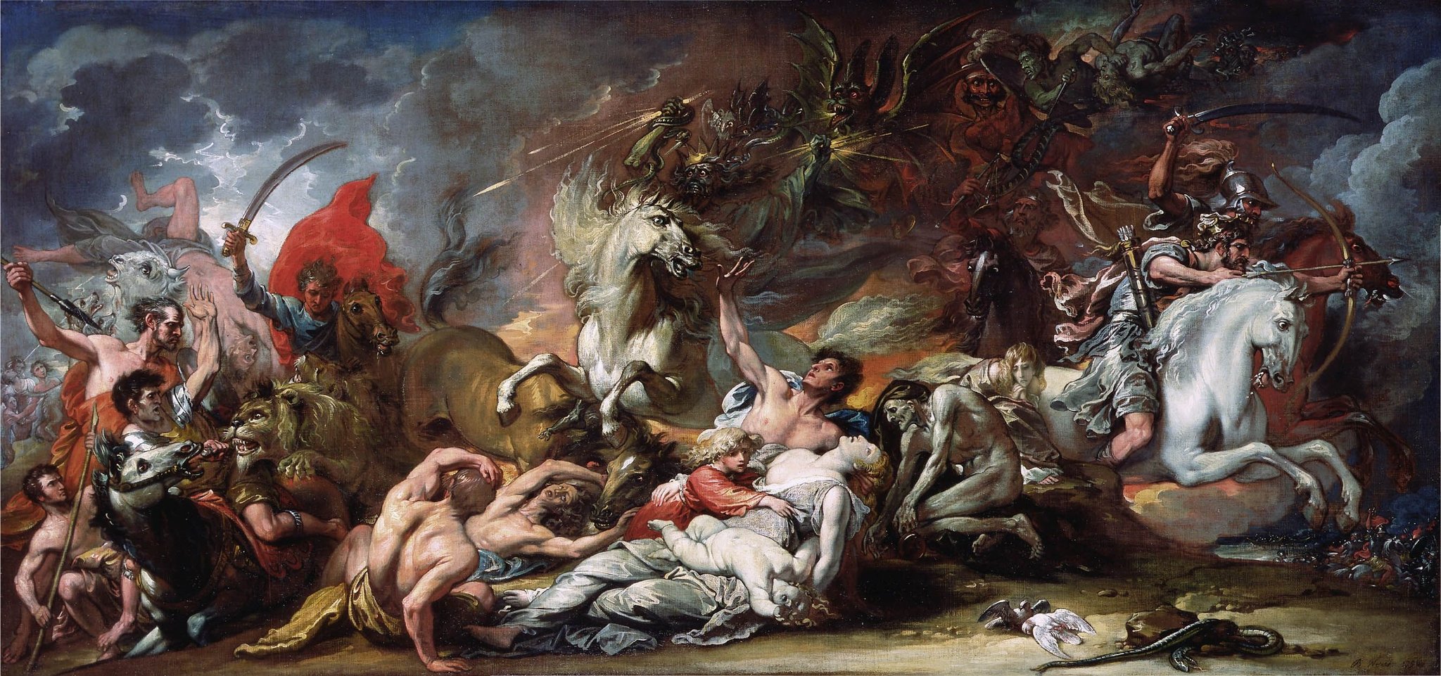 Death on the Pale Horse - Benjamin West 1796