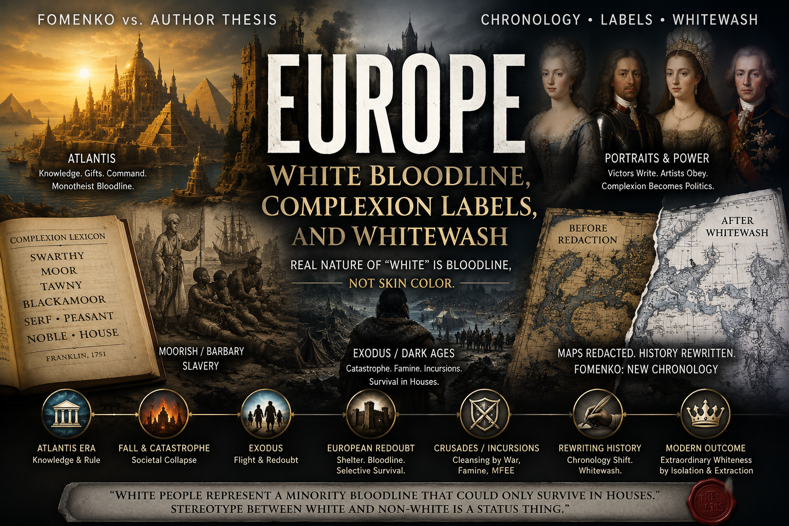 Europe whitewash — Moor / Boor / complexion label politics