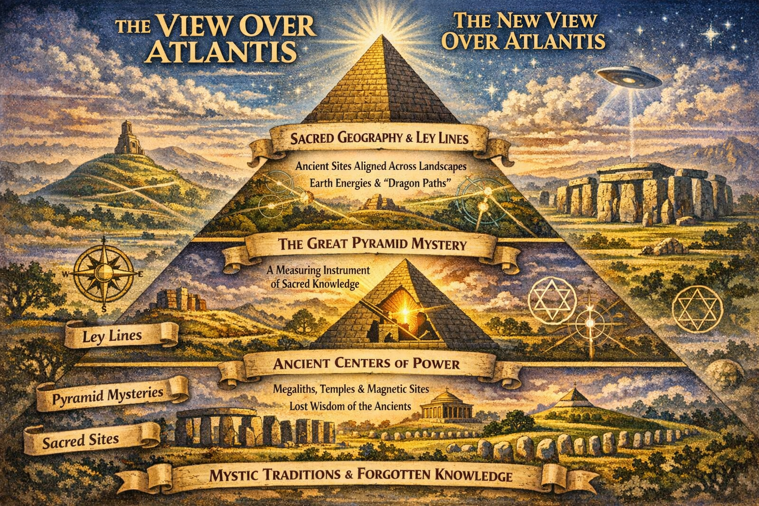 View Over Atlantis — John Michell investigation