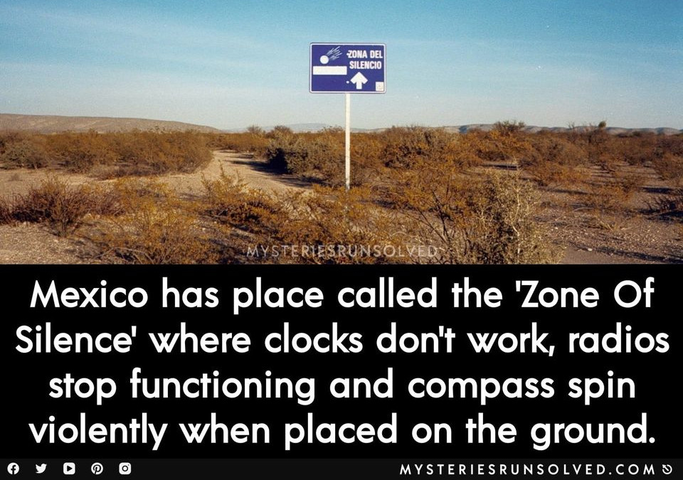 Zone of Silence — ley-crossing magnetism meme (radios, compasses, clocks at nodes)