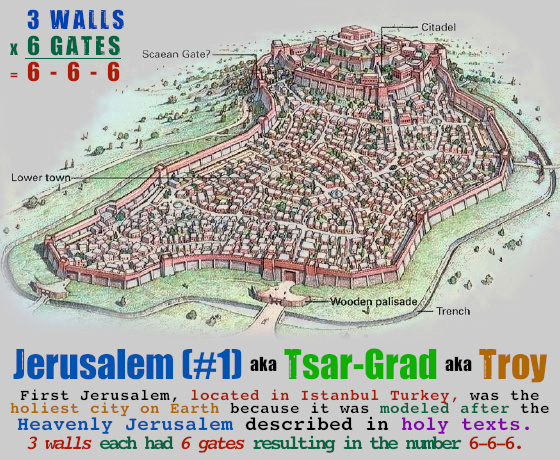 Troy was also called Yoros — short for Ierosalim, Jerusalem (#1), Tsar-Grad