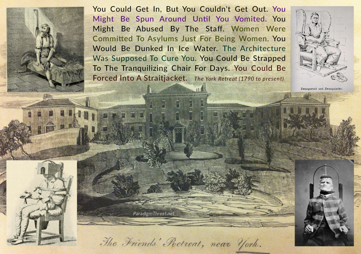 The scale of deaths in the York Asylum became a national scandal since, in the course of the investigation,it became apparent that the level of mortality had been deliberately under-reported with the complicity of physicians.