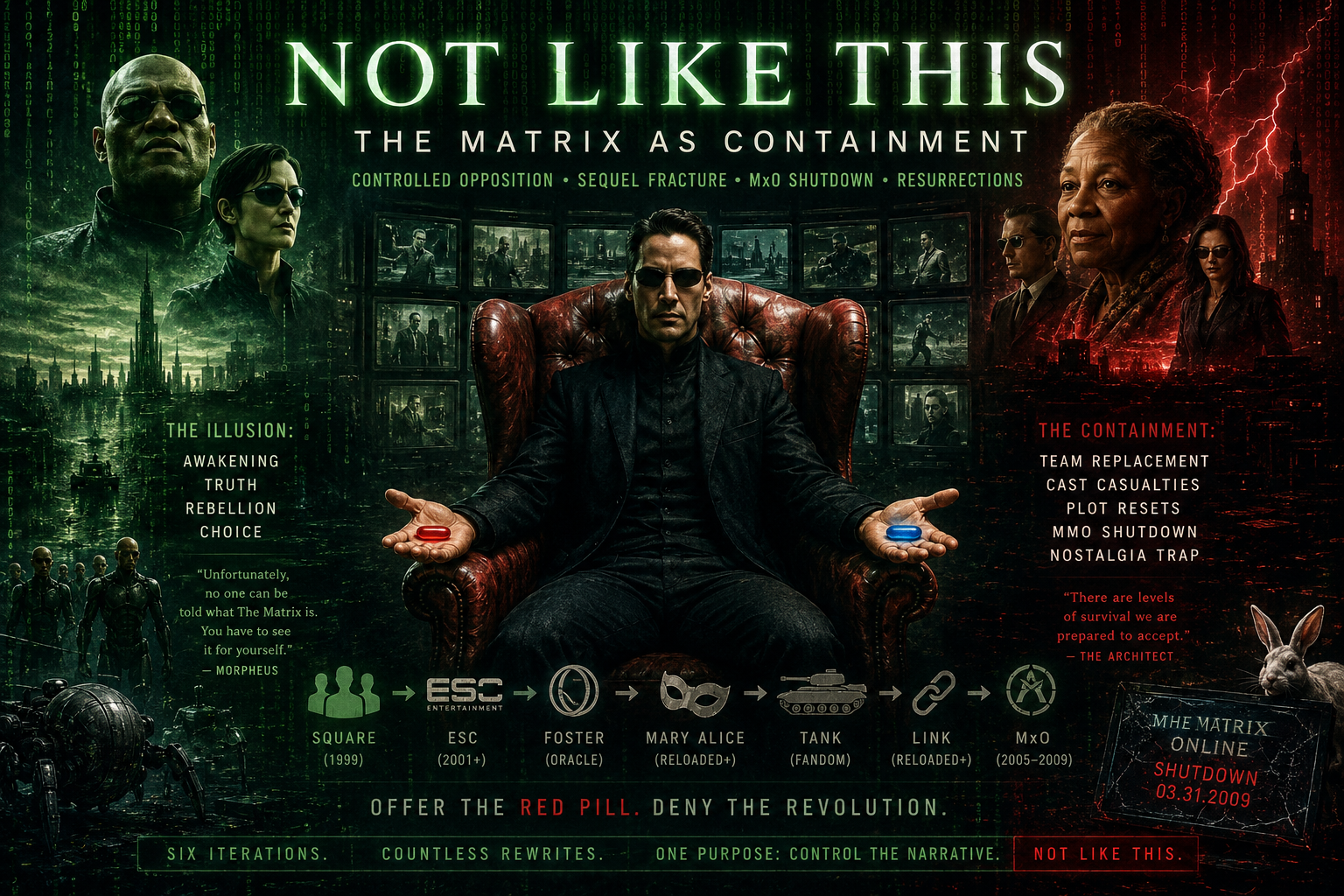  — “Not Like This” containment investigation (header)